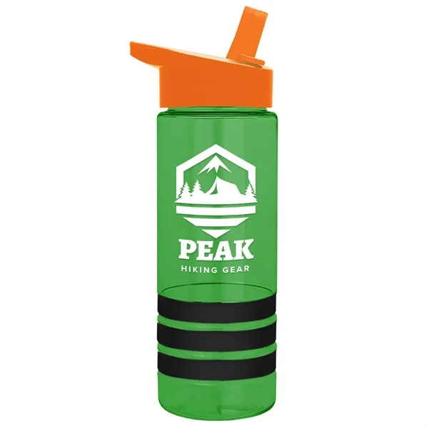 Garyline® Sergeant Stripe Tritan® Bottle with Flip-Straw ...... from ASI 40480 Koozie Group