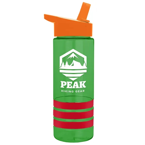 Garyline® Sergeant Stripe Tritan® Bottle with Flip-Straw ...... from ASI 40480 Koozie Group