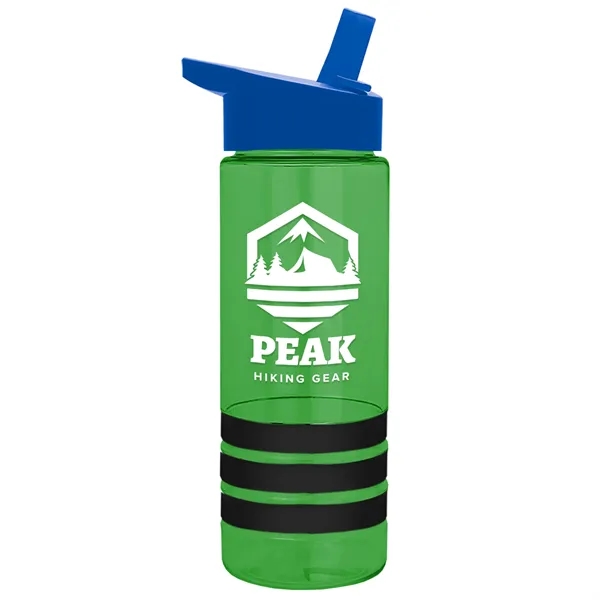 Garyline® Sergeant Stripe Tritan® Bottle with Flip-Straw ...... from ASI 40480 Koozie Group