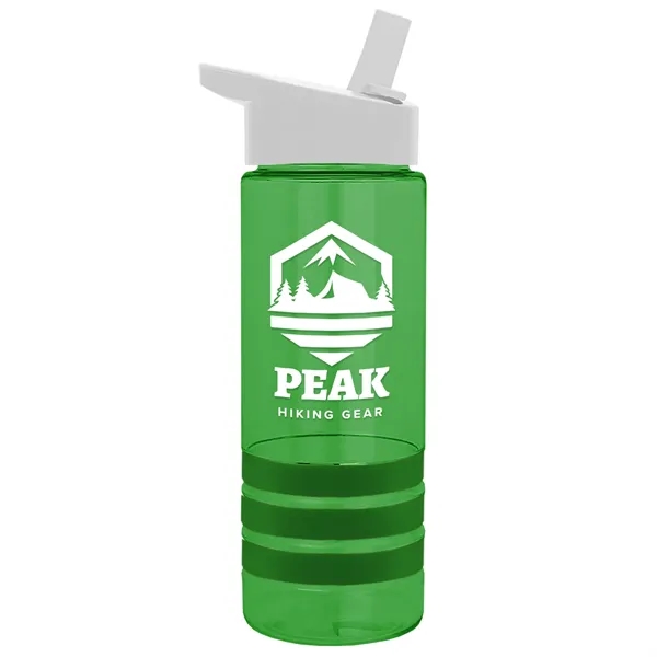 Garyline® Sergeant Stripe Tritan® Bottle with Flip-Straw ...... from ASI 40480 Koozie Group