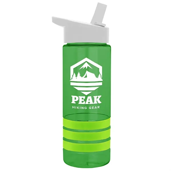 Garyline® Sergeant Stripe Tritan® Bottle with Flip-Straw ...... from ASI 40480 Koozie Group