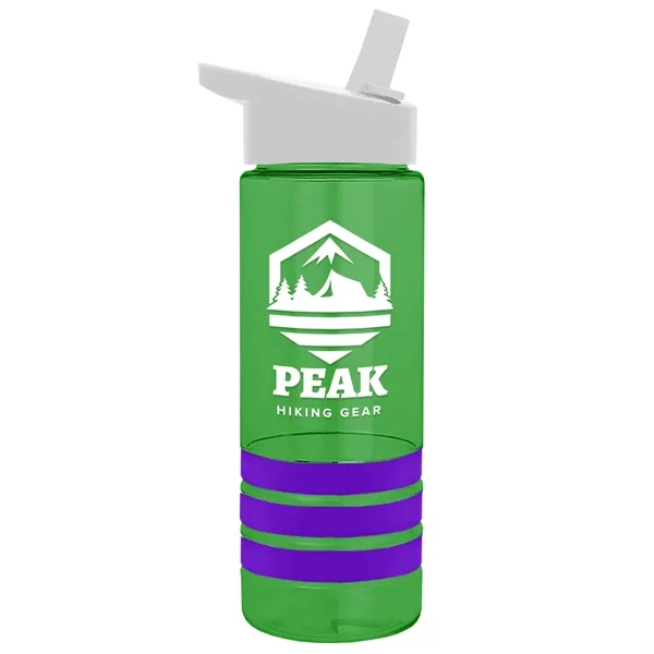 Garyline® Sergeant Stripe Tritan® Bottle with Flip-Straw ...... from ASI 40480 Koozie Group