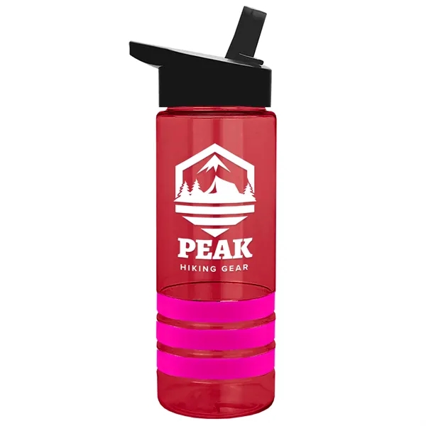 Garyline® Sergeant Stripe Tritan® Bottle with Flip-Straw ...... from ASI 40480 Koozie Group