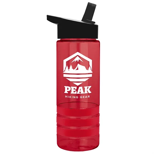 Garyline® Sergeant Stripe Tritan® Bottle with Flip-Straw ...... from ASI 40480 Koozie Group