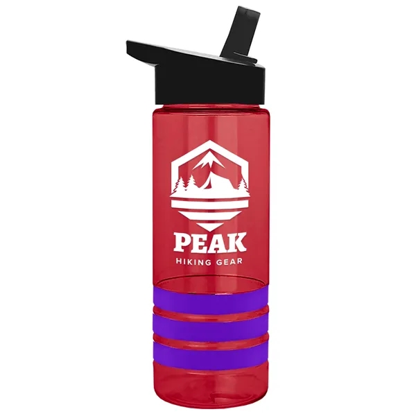 Garyline® Sergeant Stripe Tritan® Bottle with Flip-Straw ...... from ASI 40480 Koozie Group