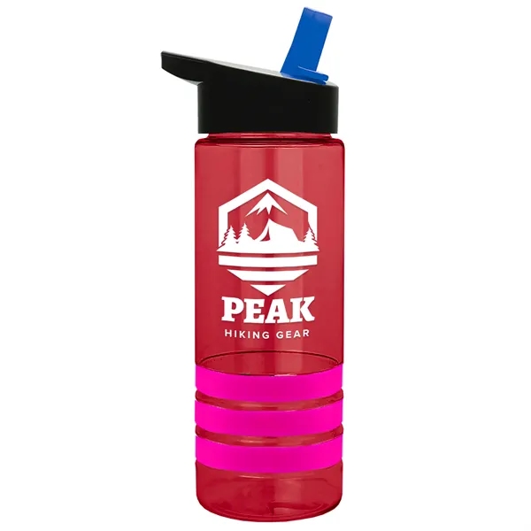 Garyline® Sergeant Stripe Tritan® Bottle with Flip-Straw ...... from ASI 40480 Koozie Group