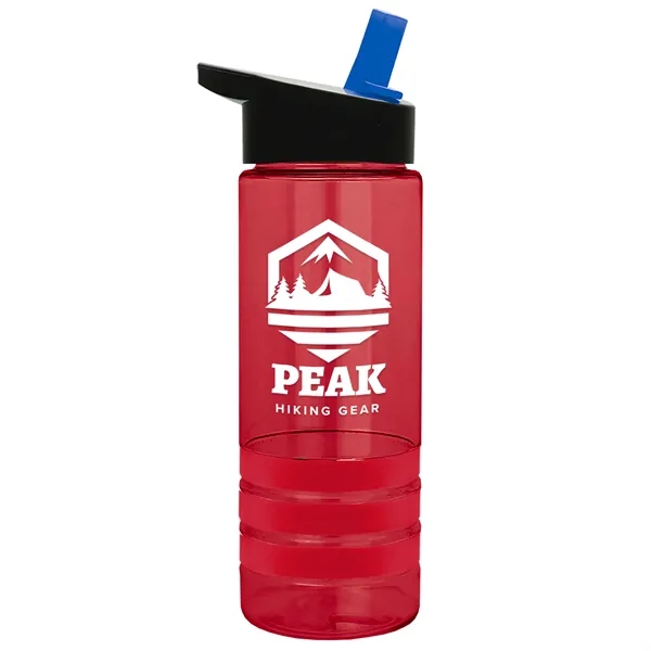Garyline® Sergeant Stripe Tritan® Bottle with Flip-Straw ...... from ASI 40480 Koozie Group