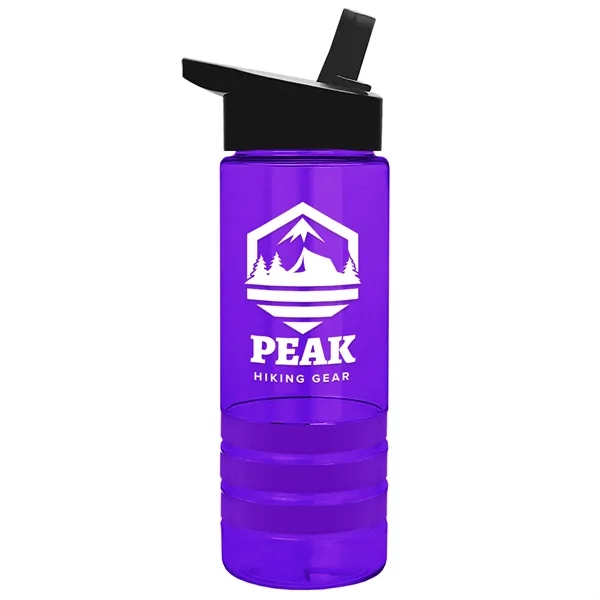 Garyline® Sergeant Stripe Tritan® Bottle with Flip-Straw ...... from ASI 40480 Koozie Group