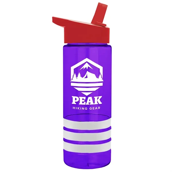 Garyline® Sergeant Stripe Tritan® Bottle with Flip-Straw ...... from ASI 40480 Koozie Group