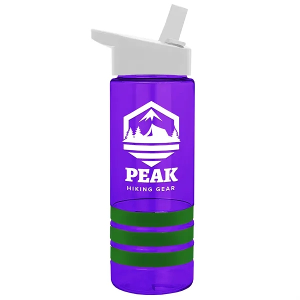 Garyline® Sergeant Stripe Tritan® Bottle with Flip-Straw ...... from ASI 40480 Koozie Group