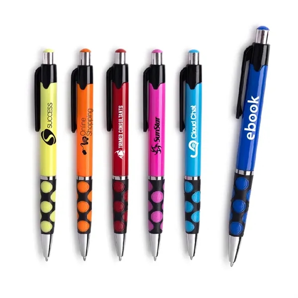 This sleek, vibrant pen with a captivating comfort grip.... from ASI 83770 Royal Industries / The Royal Line