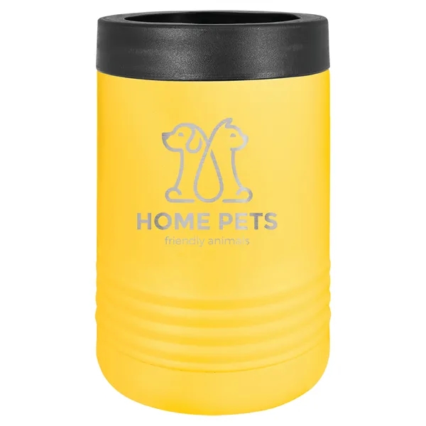 Polar Camel double-wall insulated stainless steel beverage sleeve for 12 ounce... from ASI 74601 Calico