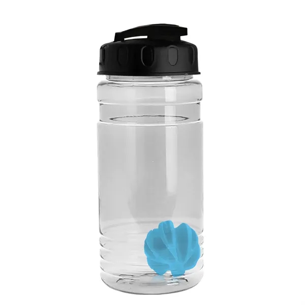 20 oz / 600ml Transparent Shaker Bottle with Mixing Ball and... from ASI 40480 Koozie Group