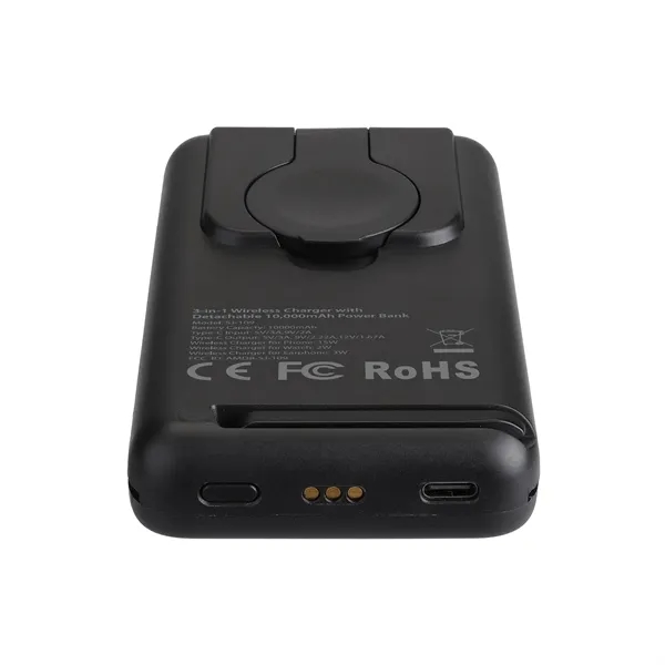 3-in-1 MagSafe Wireless Charger w/ Detachable 10,000 mAh Power Bank... from ASI 46755 Cosmo Promos