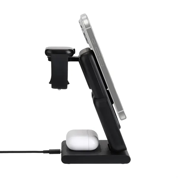 3-in-1 MagSafe Wireless Charger w/ Detachable 10,000 mAh Power Bank... from ASI 46755 Cosmo Promos