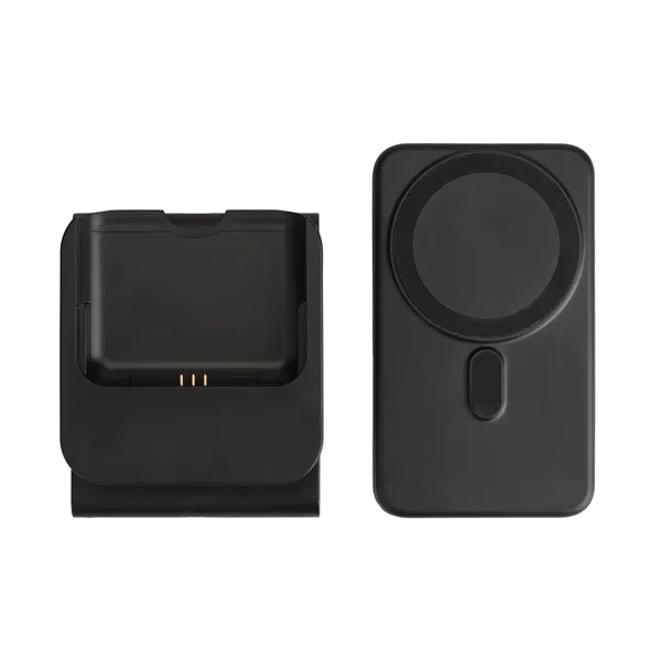 3-in-1 MagSafe Wireless Charger w/ Detachable 10,000 mAh Power Bank... from ASI 46755 Cosmo Promos