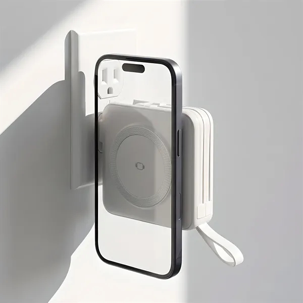 5-in-1 MagSafe Wireless Power Bank Wall Charger.... from ASI 46755 Cosmo Promos