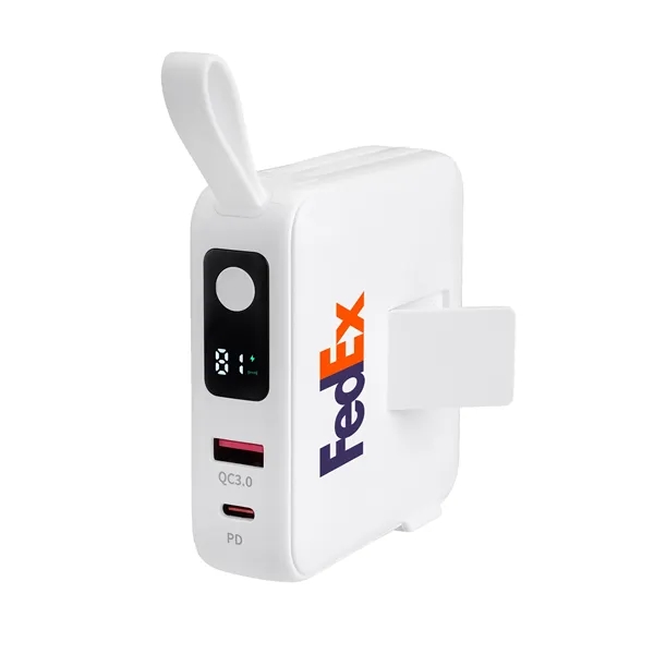 5-in-1 MagSafe Wireless Power Bank Wall Charger.... from ASI 46755 Cosmo Promos