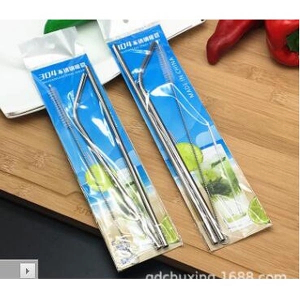 9.5" x 2.5" polybag card and packaging for reusable straws.... from ASI 30250 AZX Sport USA
