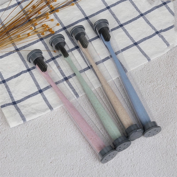 9" x 0.75" plastic storage tube for reusable straws. Stopper top.... from ASI 30250 AZX Sport USA