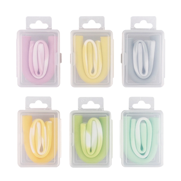 2.5" x 3" miniature plastic box for reusable silicone drinking straw.... from ASI 30250 AZX Sport USA