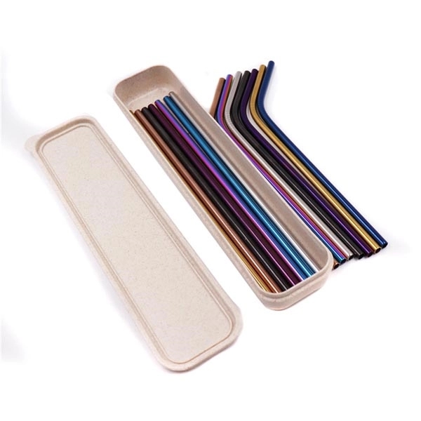 9.5" x 2.25" reusable straw storage box in six colors. Assembled... from ASI 30250 AZX Sport USA