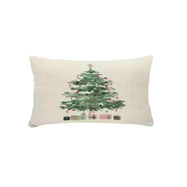 Full color printed linen throw pillow cover plus full color digital... from ASI 37218 Athena Promo (tm)