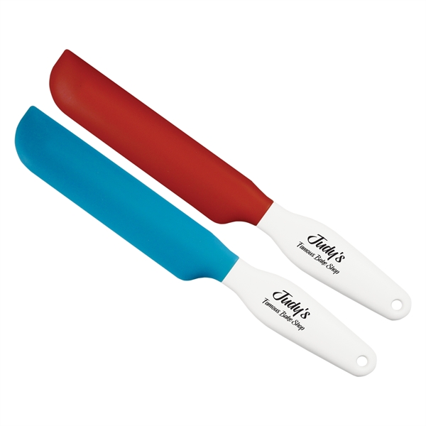10-5/8" x 1-3/8" spatula with silicone head and poly prop handle... from ASI 54040 Fey Promo / Fey Mi Line by Fey