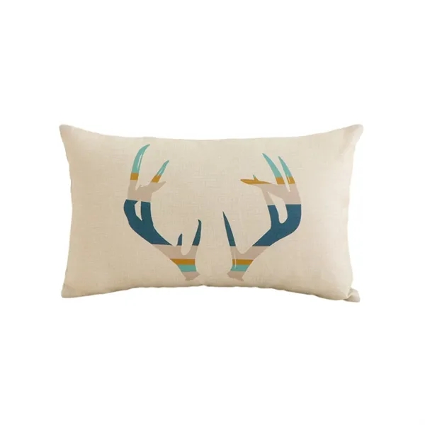 Digital print cotton linen throw pillow cove plus full color digital... from ASI 37218 Athena Promo (tm)