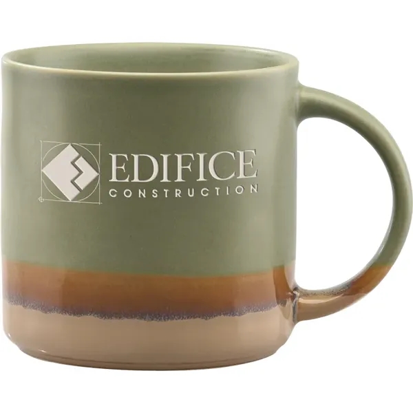 Large 20 oz. capacity mug with large, comfortable C-shaped handle.... from ASI 71920 Moderne Glass Company Inc / Glass America®