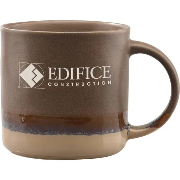 Large 20 oz. capacity mug with large, comfortable C-shaped handle.... from ASI 71920 Moderne Glass Company Inc / Glass America®