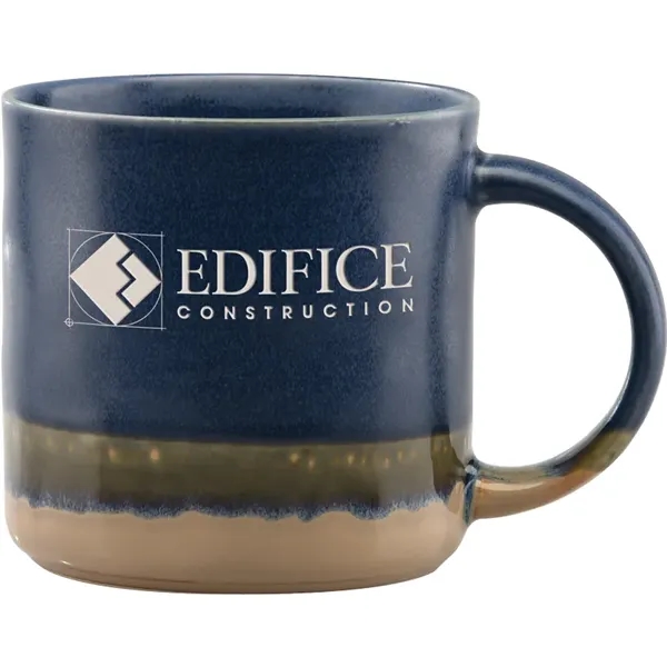 Large 20 oz. capacity mug with large, comfortable C-shaped handle.... from ASI 71920 Moderne Glass Company Inc / Glass America®