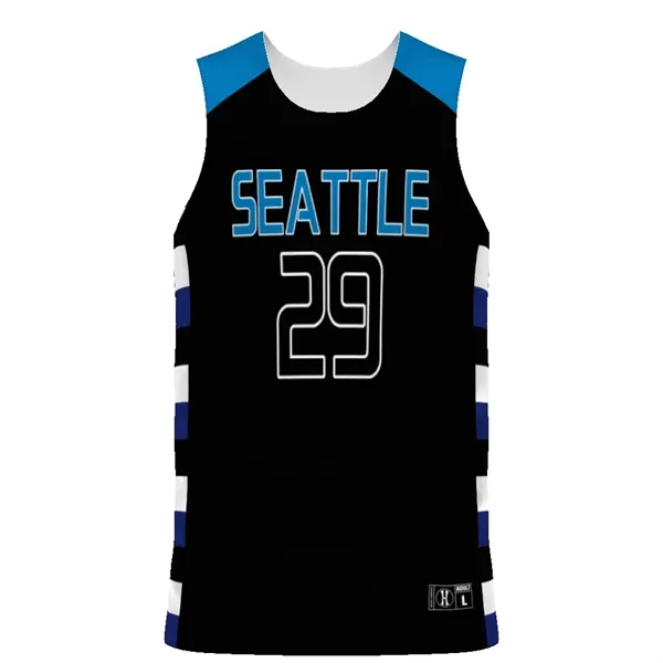 Adult 100% polyester single ply reversible closed-hole mesh reversible basketball jersey.... from ASI 37461 Augusta Sportswear / Holloway Sportswear