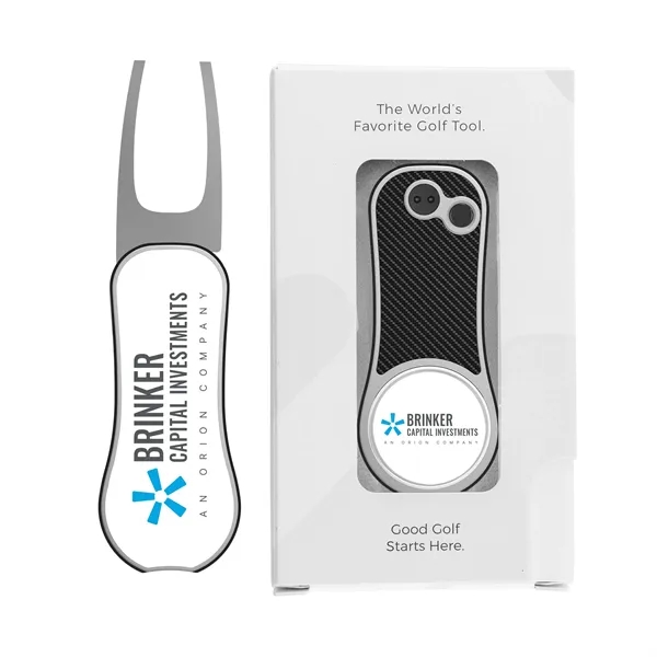 Pitchfix XL Golf Divot Repair tool with full color grip imprint... from ASI 52263 EMT