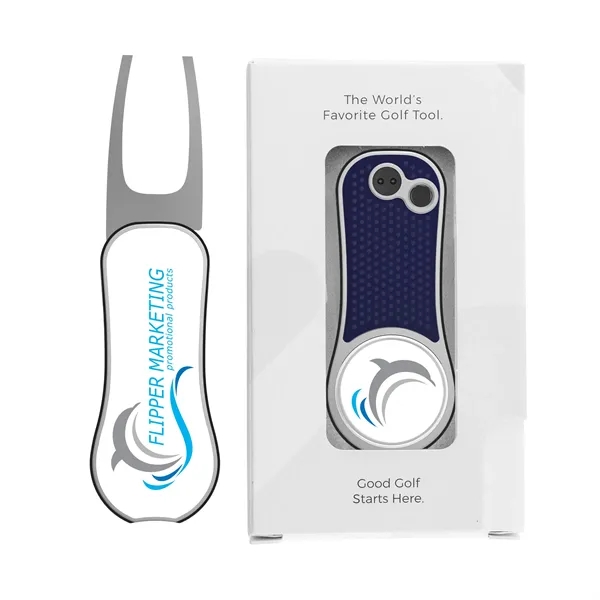 Pitchfix XL Golf Divot Repair tool with full color grip imprint... from ASI 52263 EMT