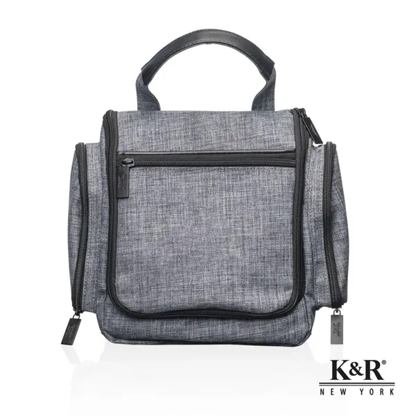 Toiletry bag with inner mesh pockets and hook for easy accessibility.... from ASI 84592 St Regis Group