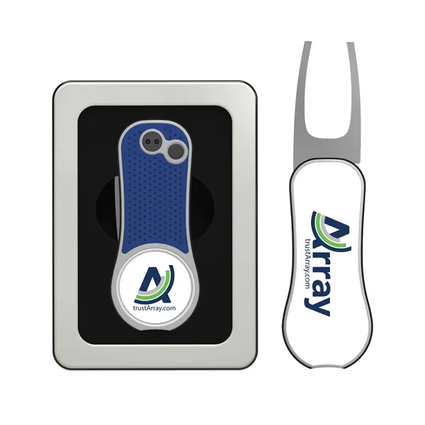 Pitchfix XL Golf Divot Repair tool with removable ball marker, packaged... from ASI 52263 EMT