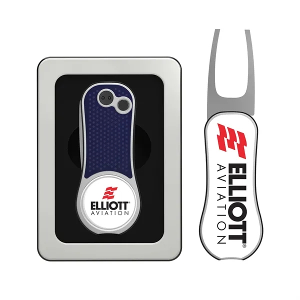 Pitchfix XL Golf Divot Repair tool with removable ball marker, packaged... from ASI 52263 EMT