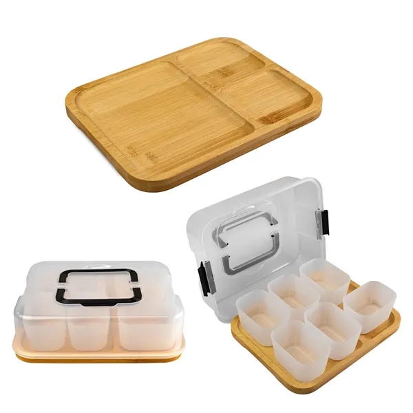 Covered Charcuterie Snack Board... from ASI 30208 A P Specialties / AP Specialties