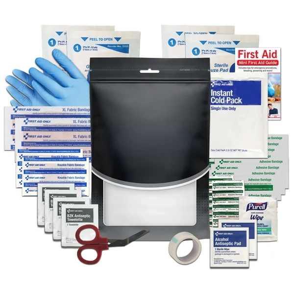 Stand-Up Pouch is a fully stocked, versatile first aid solution designed... from ASI 84514 Safety Made