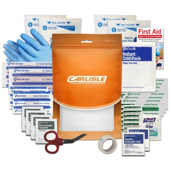 Stand-Up Pouch is a fully stocked, versatile first aid solution designed... from ASI 84514 Safety Made