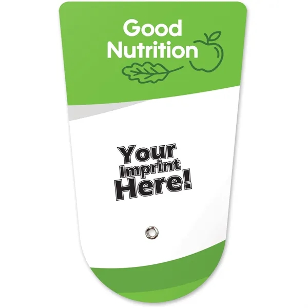 This folding fan offers tips on creating a healthy, balanced diet,... from ASI 54100 Fields Manufacturing Inc / Fields