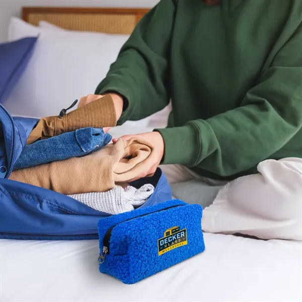 RPET Fuzzy Travel Pouch... from ASI 30208 A P Specialties / AP Specialties