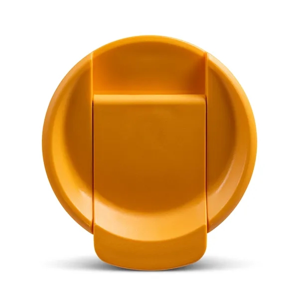 A recycled stainless steel, vacuum-insulated tumbler with a magnetic flip lid... from ASI 56070 Gemline / Gemline®