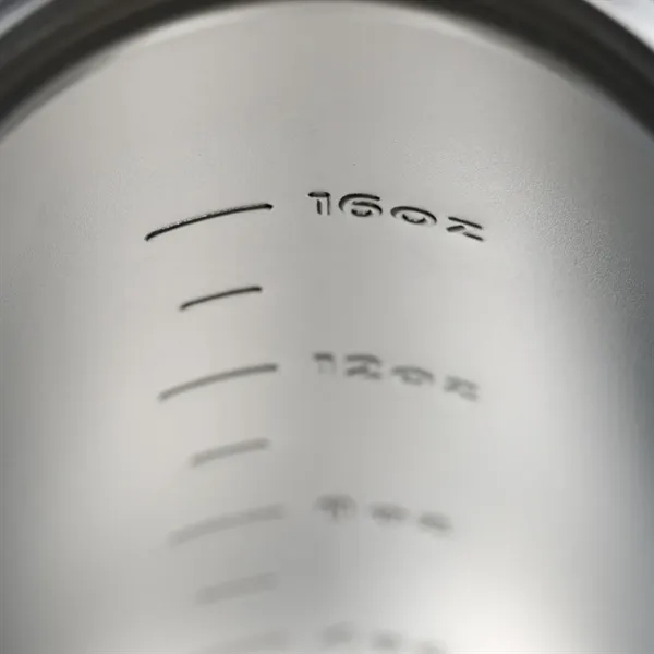 A recycled stainless steel, vacuum-insulated tumbler with a magnetic flip lid... from ASI 56070 Gemline / Gemline®