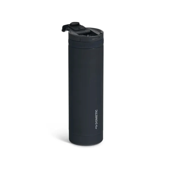A recycled stainless steel, vacuum-insulated tumbler with a magnetic flip lid... from ASI 56070 Gemline / Gemline®
