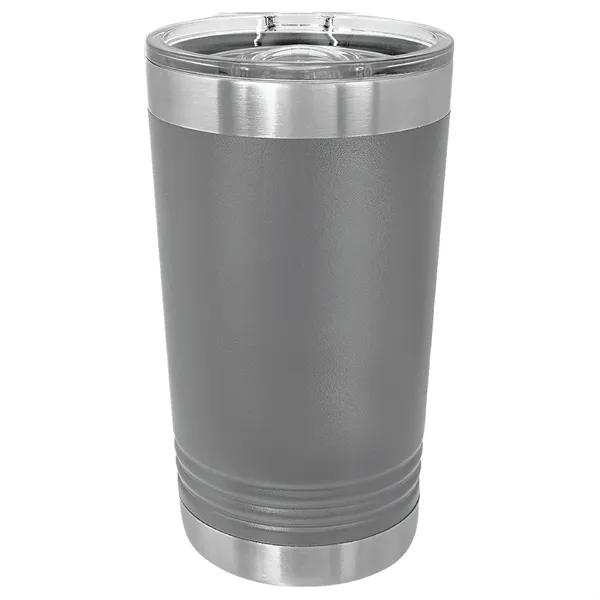 Polar Camel stainless steel 16-ounce insulated tumbler with sliding lid.... from ASI 74601 Calico
