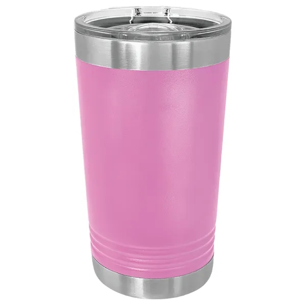 Polar Camel stainless steel 16-ounce insulated tumbler with sliding lid.... from ASI 74601 Calico