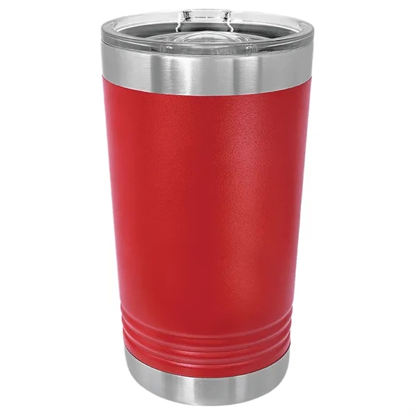 Polar Camel stainless steel 16-ounce insulated tumbler with sliding lid.... from ASI 74601 Calico