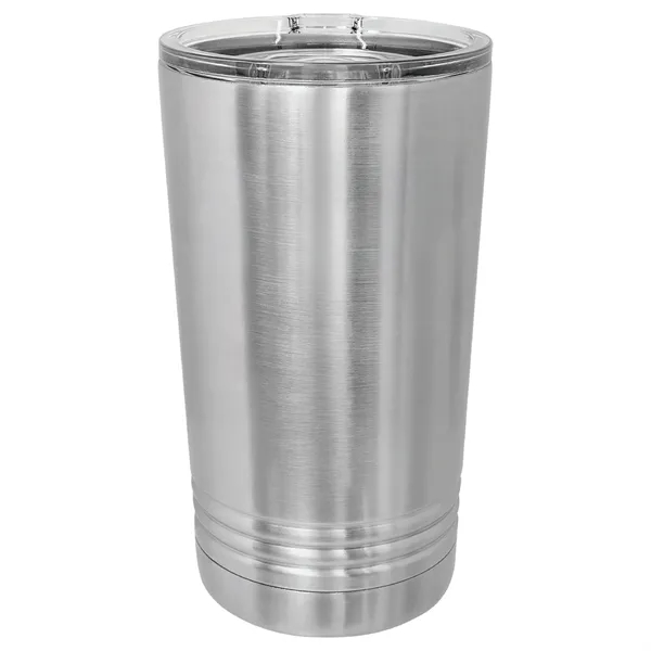 Polar Camel stainless steel 16-ounce insulated tumbler with sliding lid.... from ASI 74601 Calico